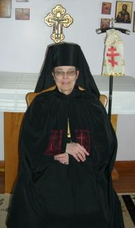 The Right Reverend Mother Bishop Barbara A. Martzall '73VMC 