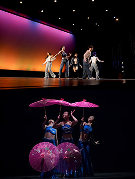 Multicultural Dance Night Collage